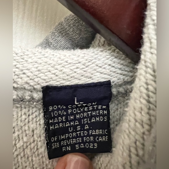 Vintage Gap Sweatshirt- Gray Size Large - Great Condition - Picture 5 of 8